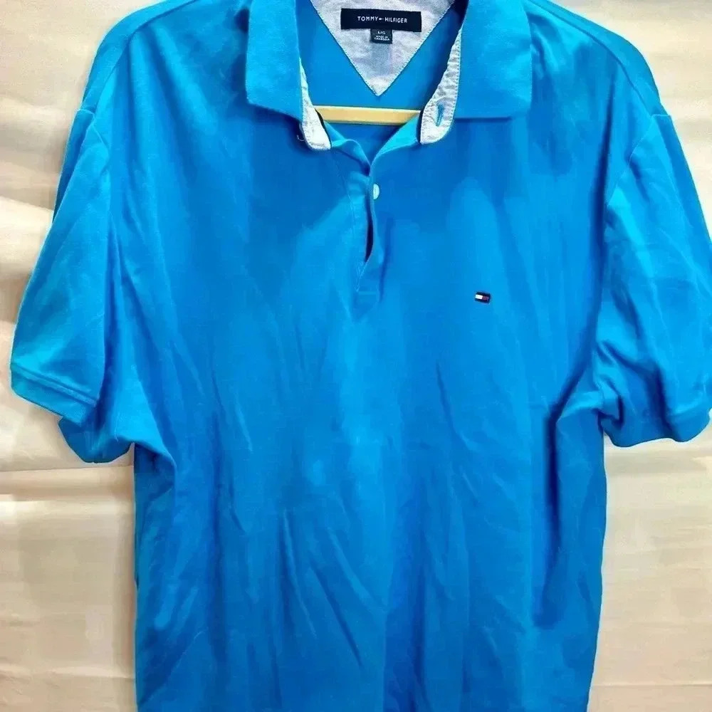 Tommy Hilfiger Blue Polo Shirt